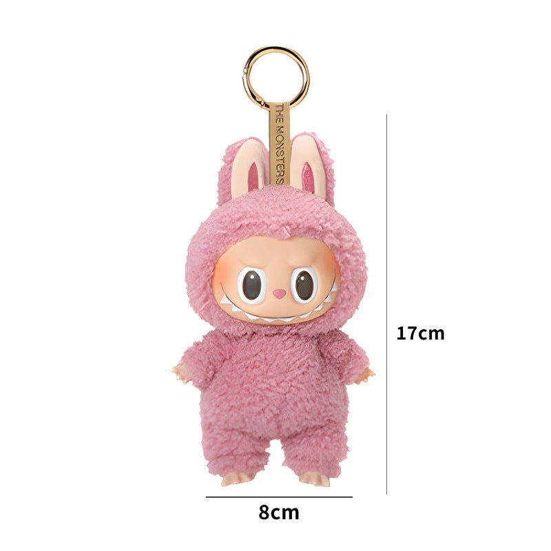 Bubble Mart LABUBU Macaron  Keychain Pendant