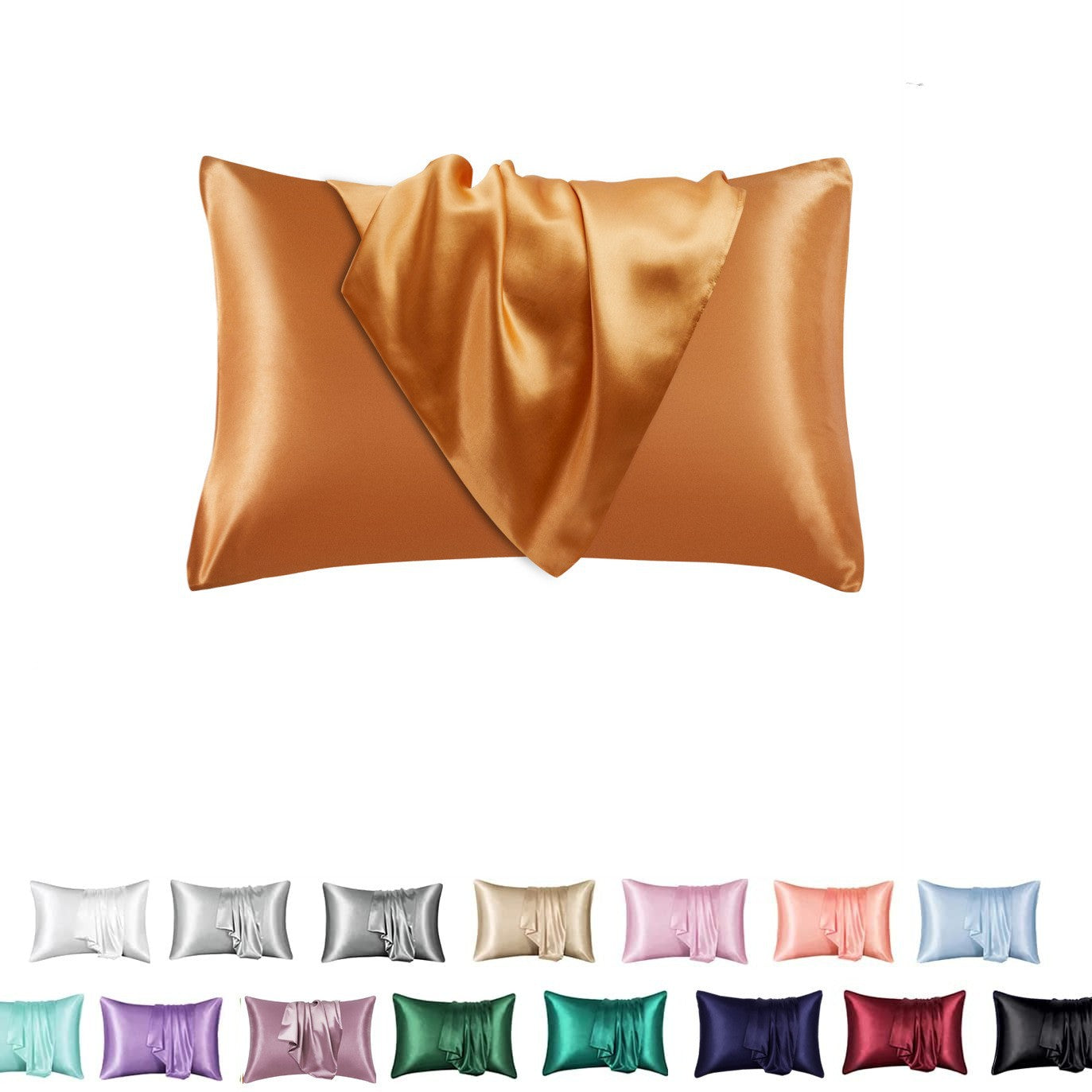 Silk Solid Pillow case