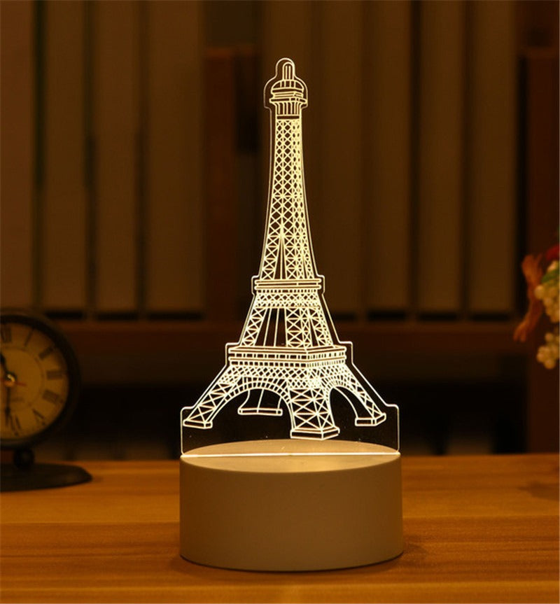 3D Night Light LED Table Light Gift