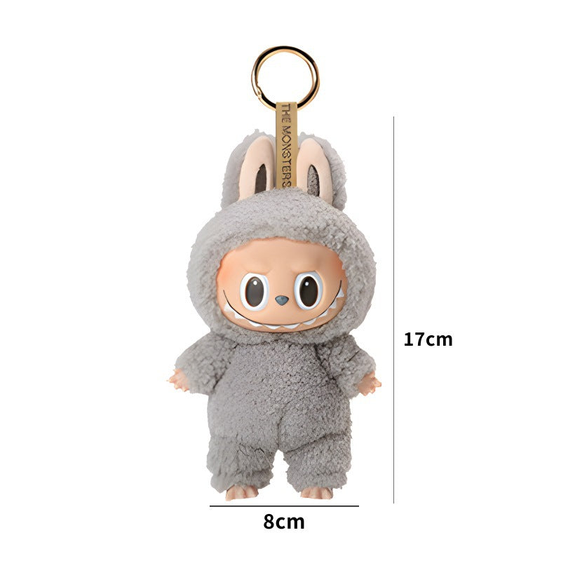 Bubble Mart LABUBU Macaron  Keychain Pendant