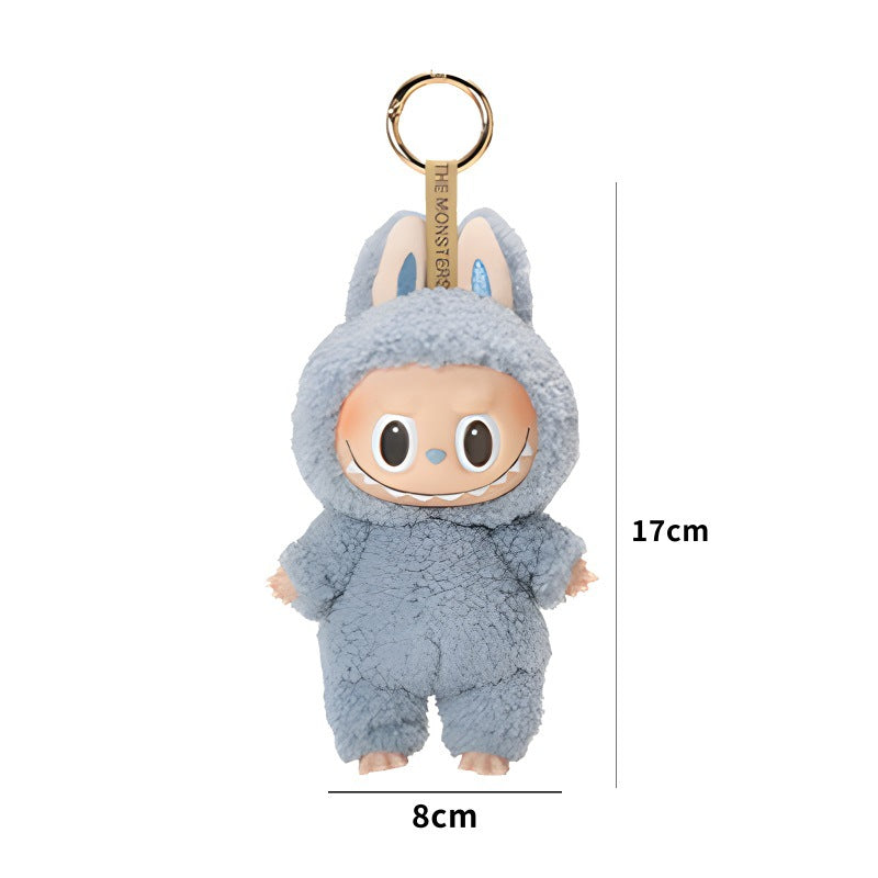 Bubble Mart LABUBU Macaron  Keychain Pendant