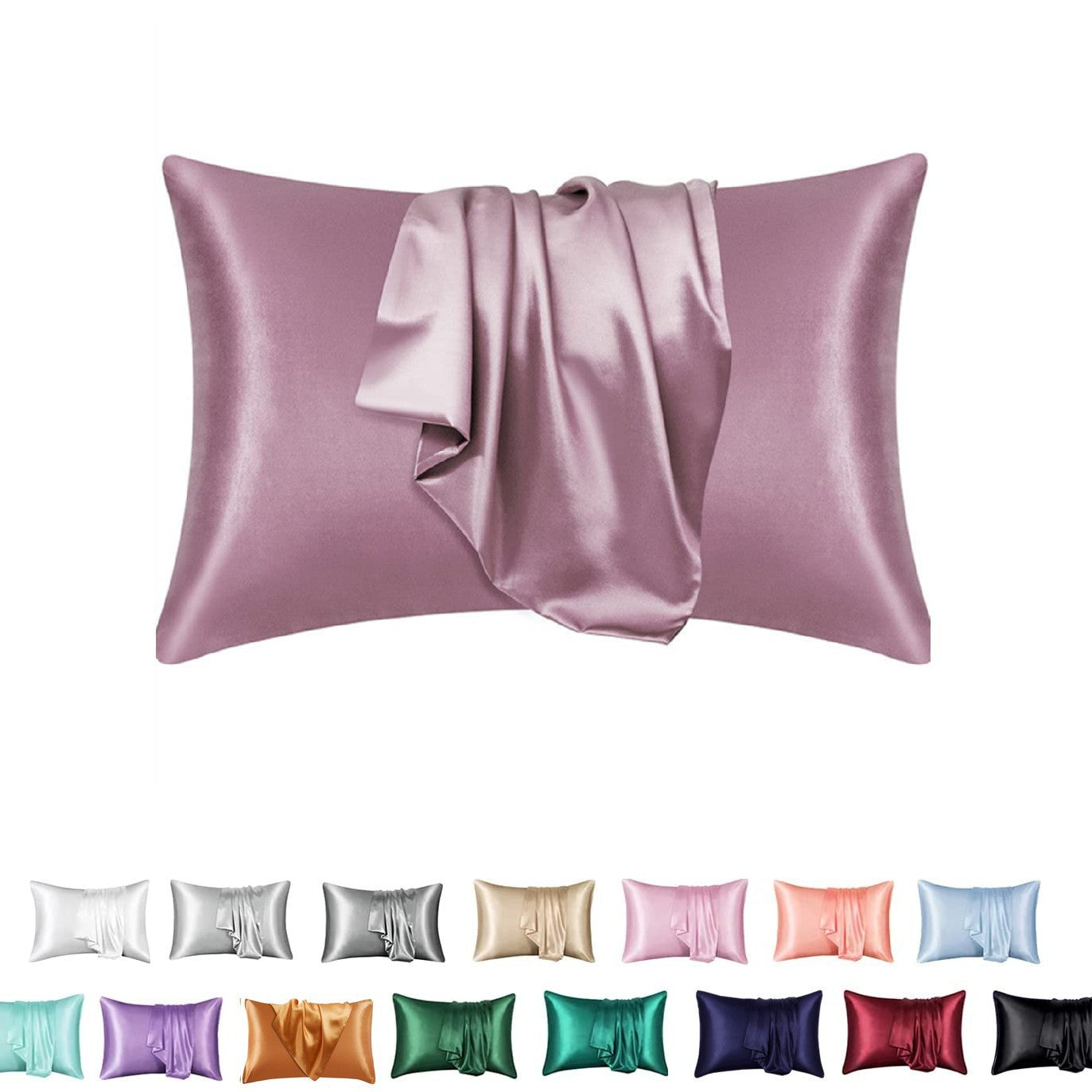 Silk Solid Pillow case