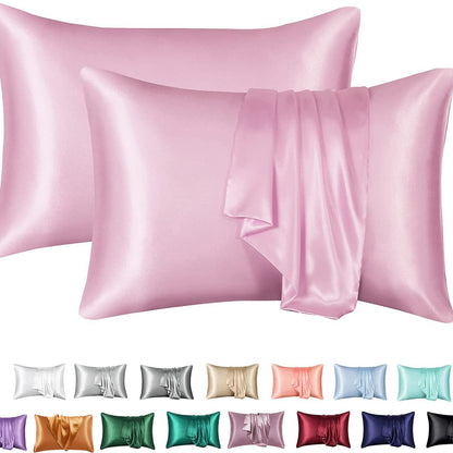 Silk Solid Pillow case