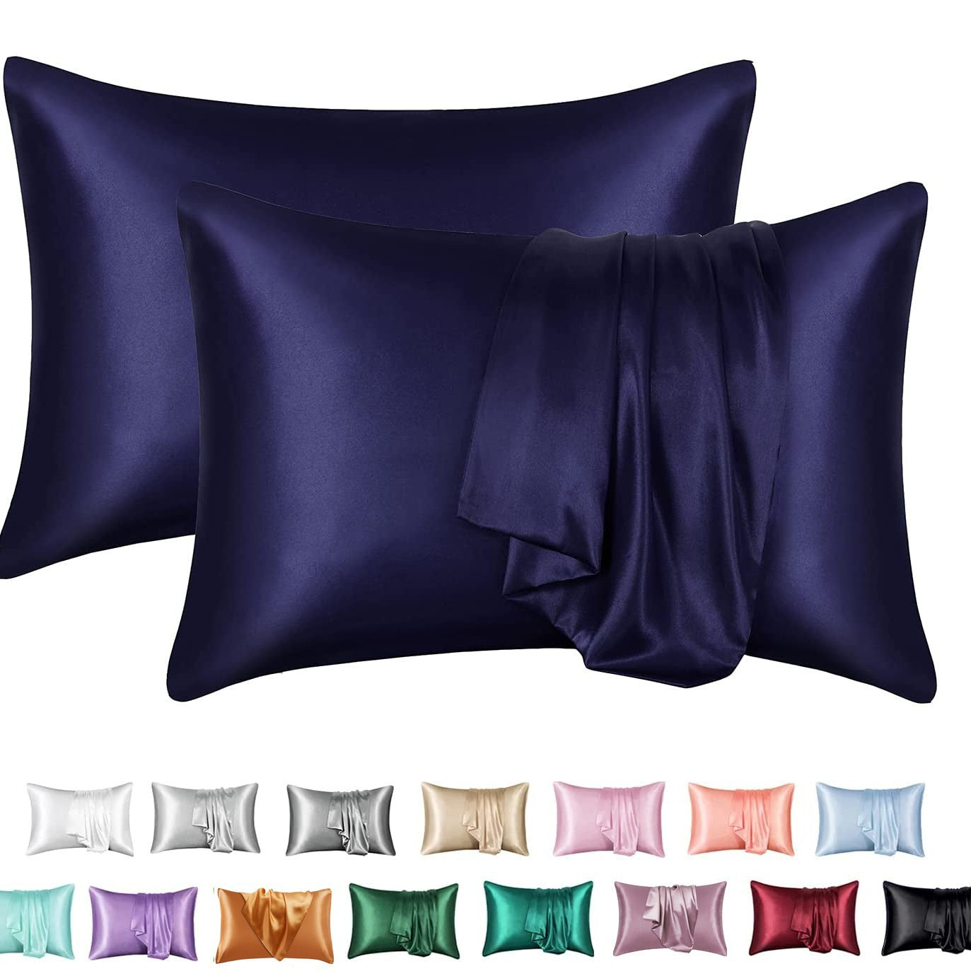 Silk Solid Pillow case