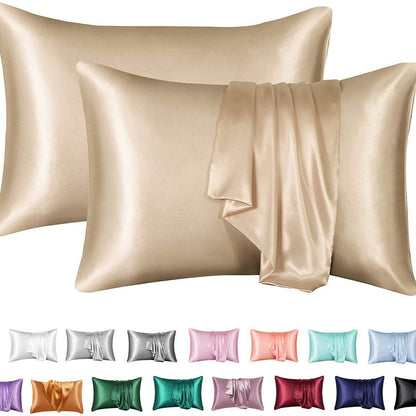 Silk Solid Pillow case