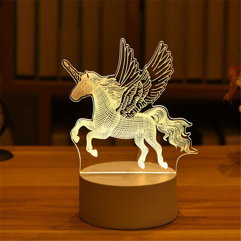 3D Night Light LED Table Light Gift