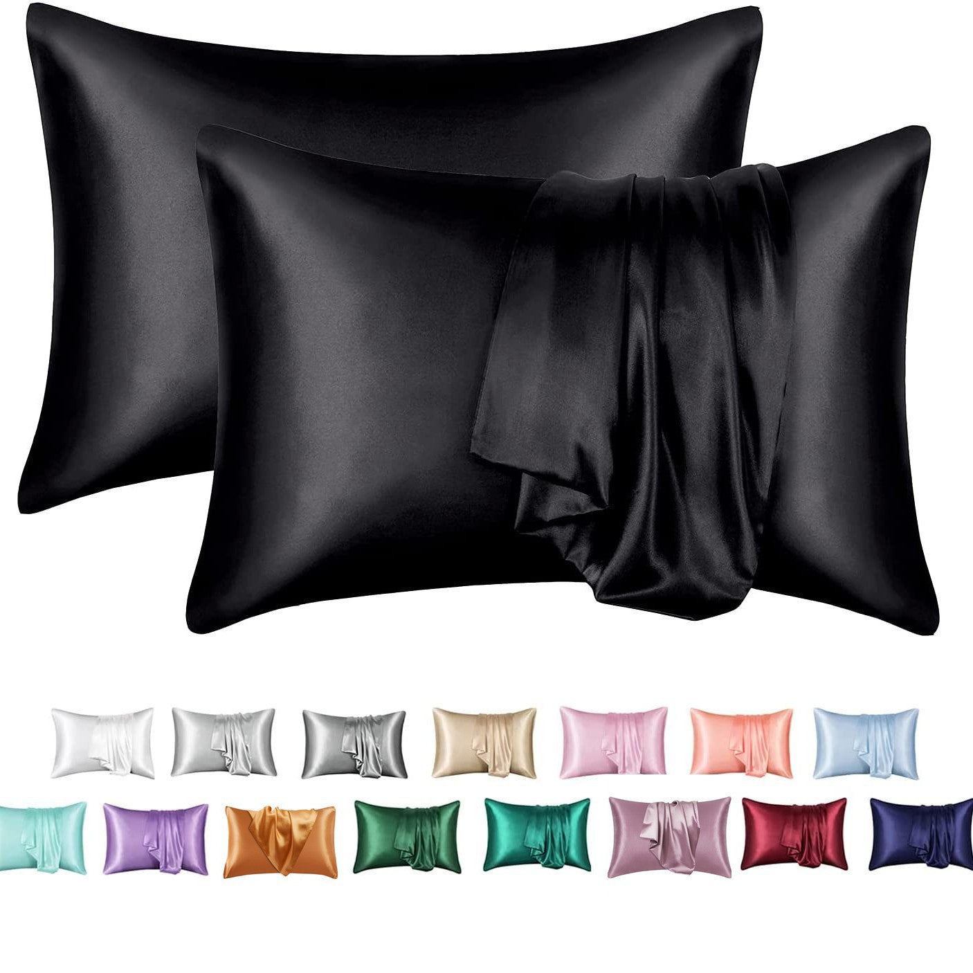 Silk Solid Pillow case